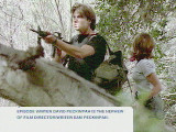 Episode writer David Peckinpah is the nephew of film director/writer Sam Peckinpah.