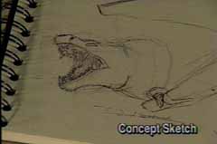 Concept sketch of the worm